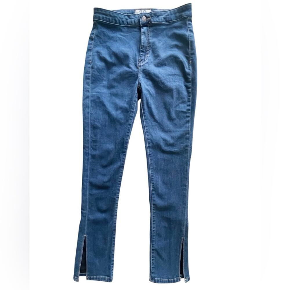 Free People Riley Slit Skinny Jeans